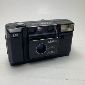 Vintage Film Camera (UNTESTED As-is) IMAGE MX35 Focus-Free Motorized Camera 35mm